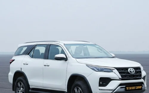 Toyota Fortuner 4×4 for self-drive rent in Chandigarh