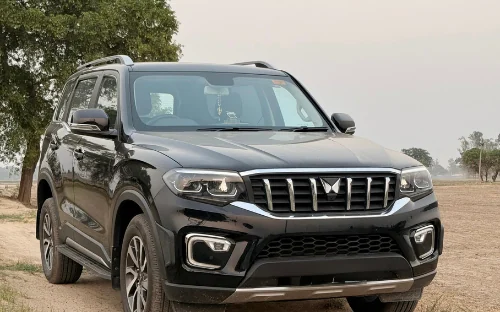 Mahindra Scorpio N for self-drive rent in Chandigarh