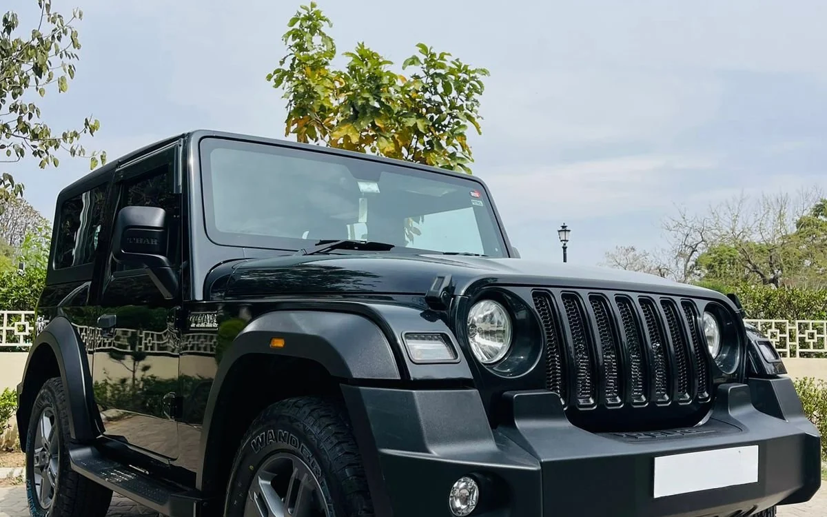 Mahindra Thar 3-door 4×4 for self-drive rent in Chandigarh