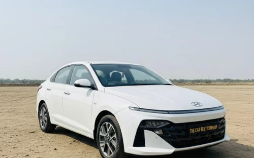 Hyundai Verna for self-drive rent in Chandigarh